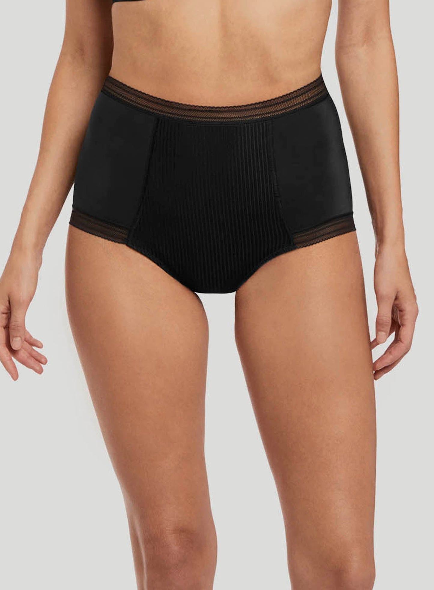 Fantasie: Fusion High Waist Brief Black