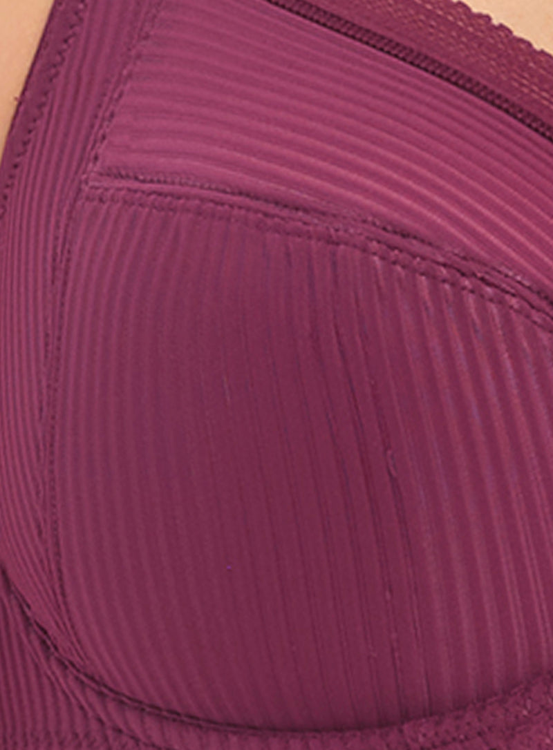 Fantasie: Fusion Full Cup Side Support Bra Black Cherry