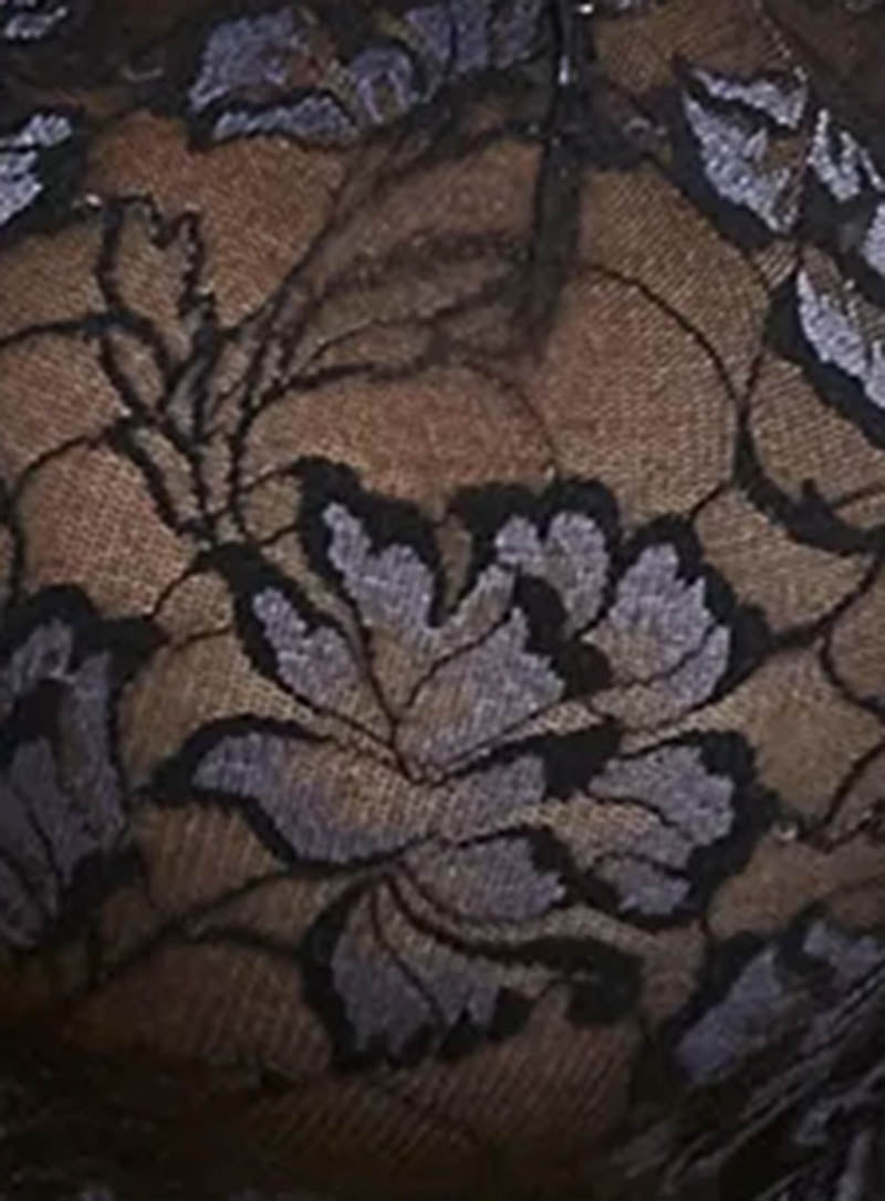 Glamorise: Feeling Lacey Front Close Underwire Bra Black