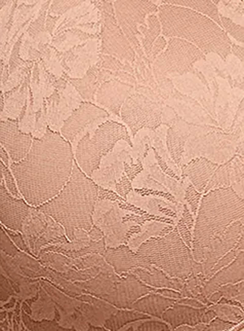 Glamorise: Feeling Lacey Front Close Underwire Bra Cappuccino