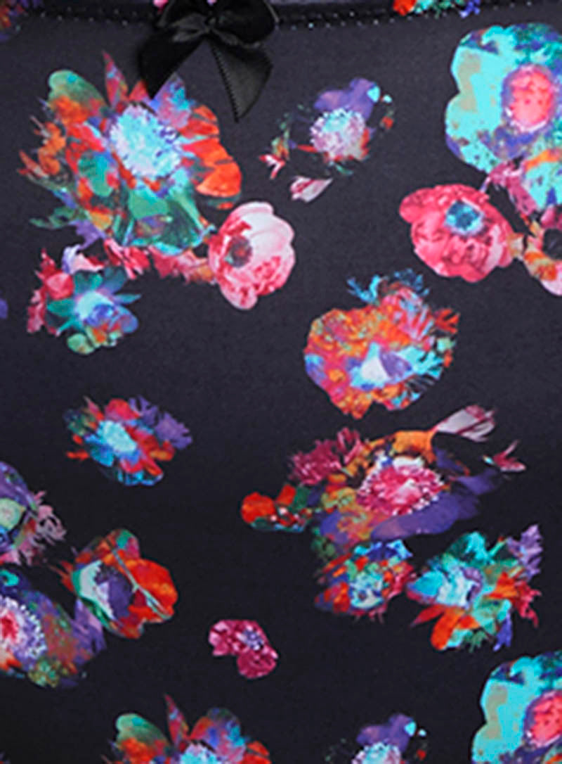 Goddess: Kayla Brief Confetti Black