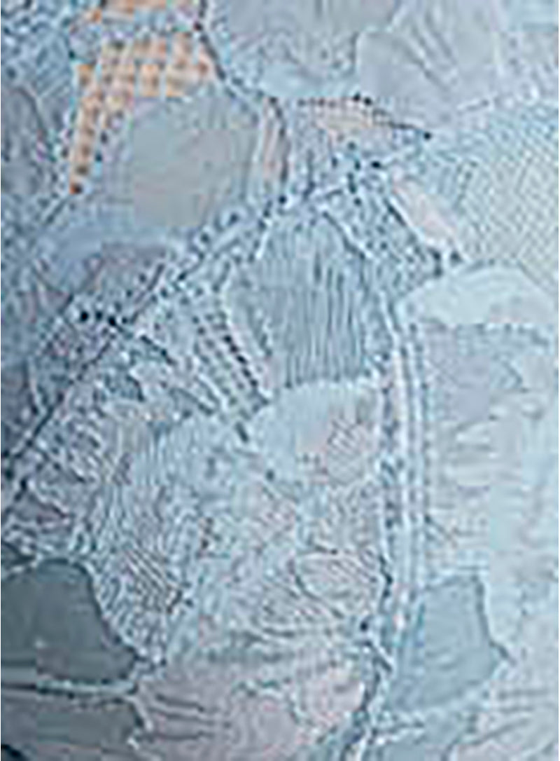 Panache: Rocha Low Front Balconette Bra Stone Blue