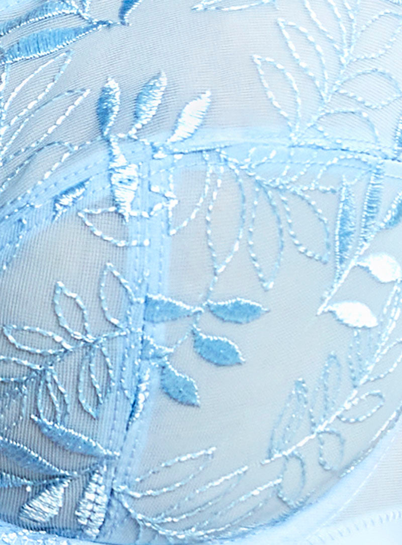 Panache: Tango Luxe Balconette Bra Bluebell