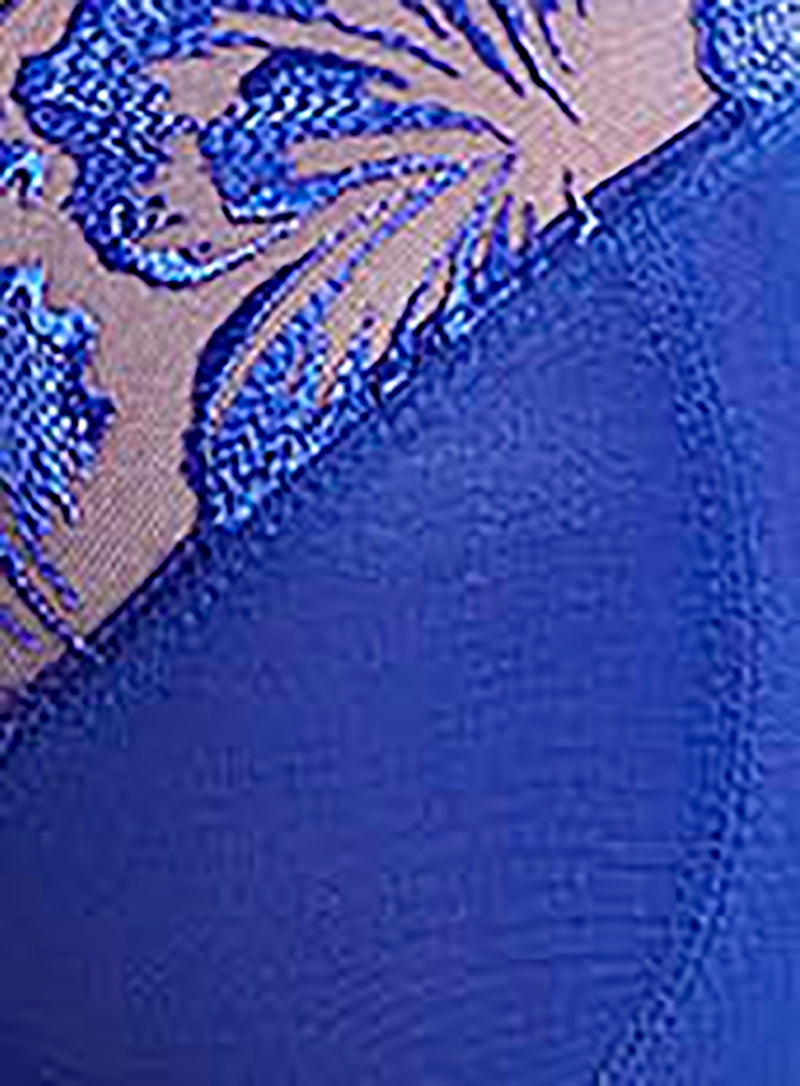 Sculptresse: Jaida Plunge Bra Cobalt