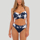 Fantasie Swimwear: Carmelita Avenue Underwired Bandeau Bikini Top French Navy